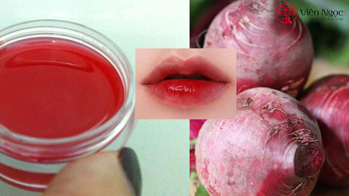 cách làm son nước từ củ dền 1